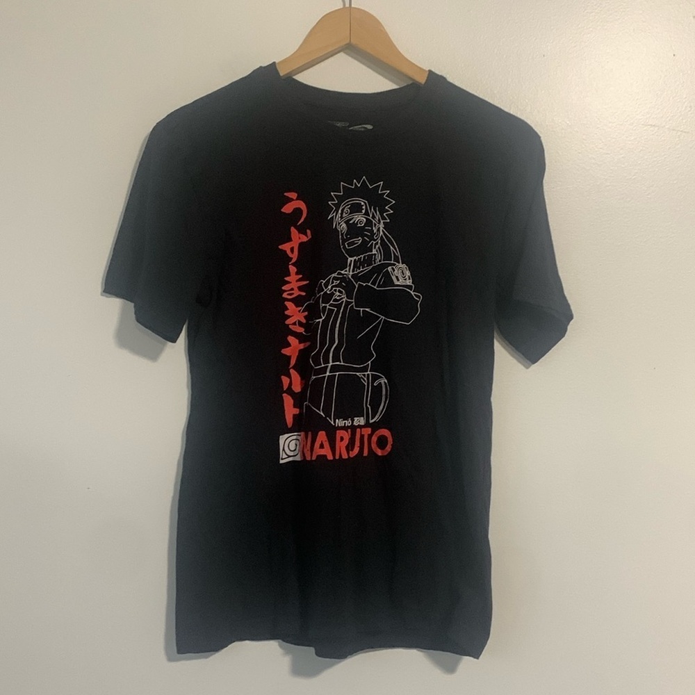 Naruto Shippuden Manga Anime Women Size Small Short Sleeve Shirt